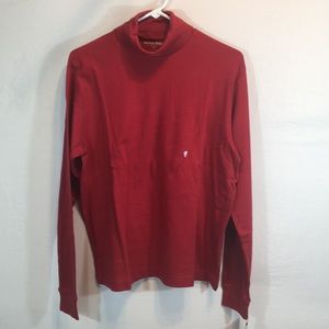 Woolrich Large Red Long Sleeve Turtleneck NWT
